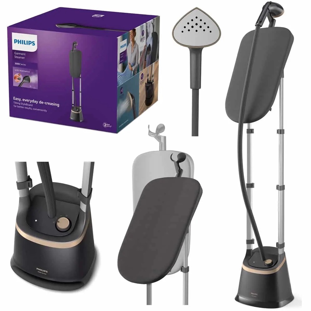 بخارگر ایستاده فیلیپس مدل ste-3170/80 | اتو کشی سریع و اسان | لباس همیشه اراسته