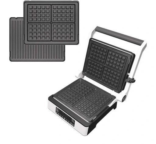 گریل تکنو مدل Te‑412 | گریل قوی و یکنواخت | مناسب گوشت،مرغ و سبزیجات