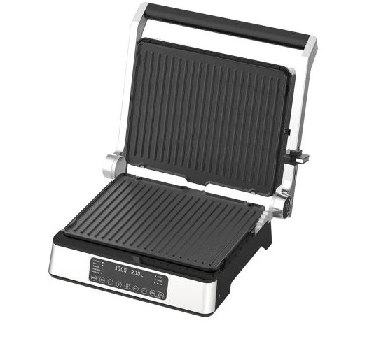 گریل تکنو مدل Te‑412 | گریل قوی و یکنواخت | مناسب گوشت،مرغ و سبزیجات