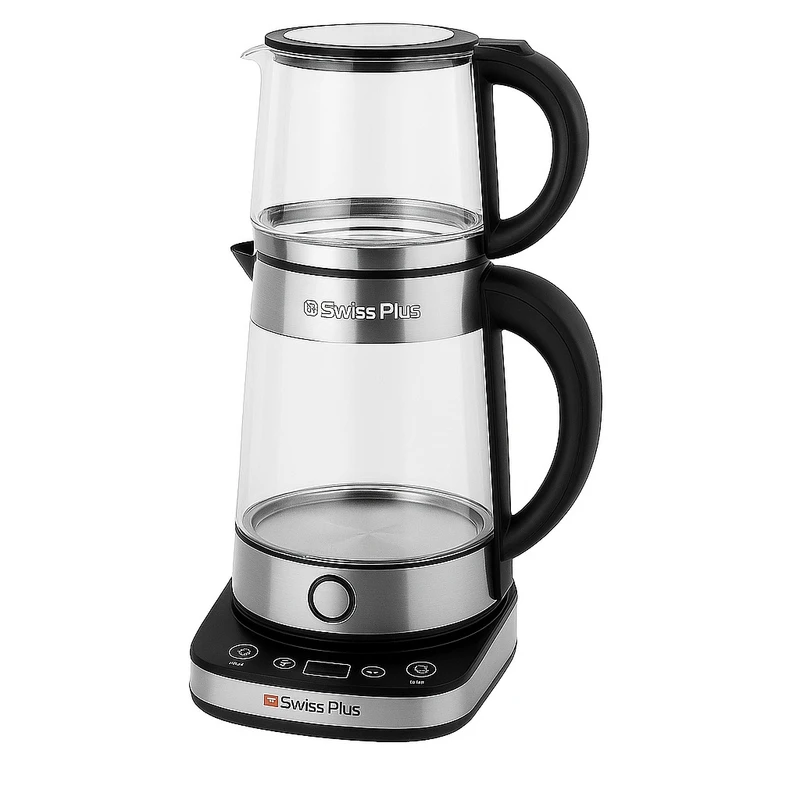 چای ساز سوئیس پلاس مدل STM-1622 | طراحی مدرن | جوش اوری سریع
