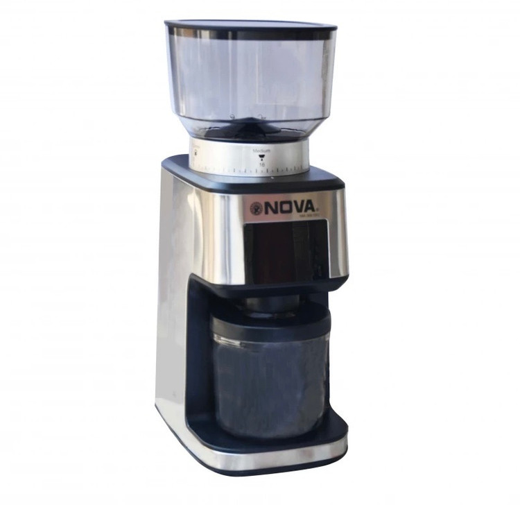 آسیاب قهوه نوا مدل NM-3661DG | آسیاب یکدست قهوه | کنترل دقیق درجه آسیاب