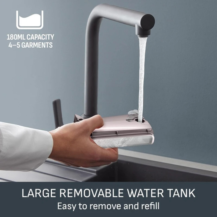 بخارگر تفال مدل DT-8722 | آمادهسازی سریع لباس بدون میز اتو | توان 1800 وات