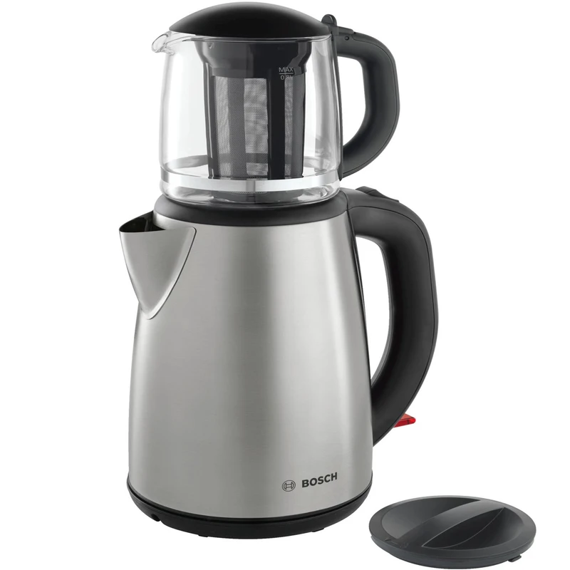 چای ساز برقی بوش مدل TTA5603 | دمآوری سریع و خوشعطر | گرمنگهدارنده | کتری ۱.۷ لیتری