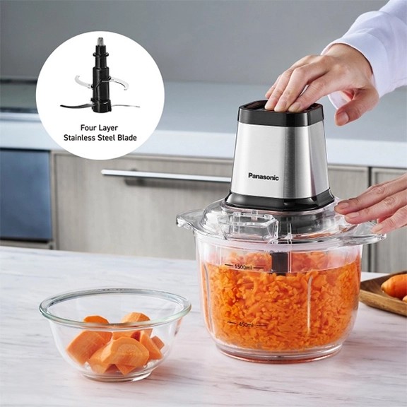 خردکن پاناسونیک مدل MK-CG401 | خردکردن سریع و یکنواخت | تیغههای قدرتمند