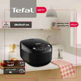 پلوپز تفال مدل RK622825 | ظرفیت 4 لیتر