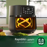 سرخ کن بدون روغن فیلیپس مدل HD9285/96 | کمروغن و سالم | ظرفیت 7.2 لیتر