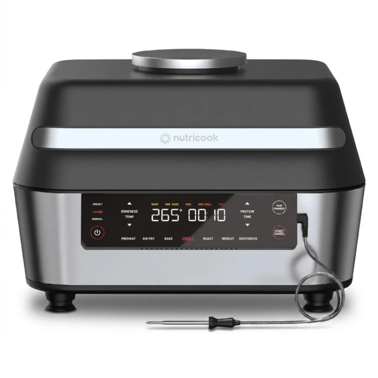 سرخ کن بدون روغن نوتریکوک مدل AFG-960 | ظرفیت 8.5 لیتری | دماسنج هوشمند